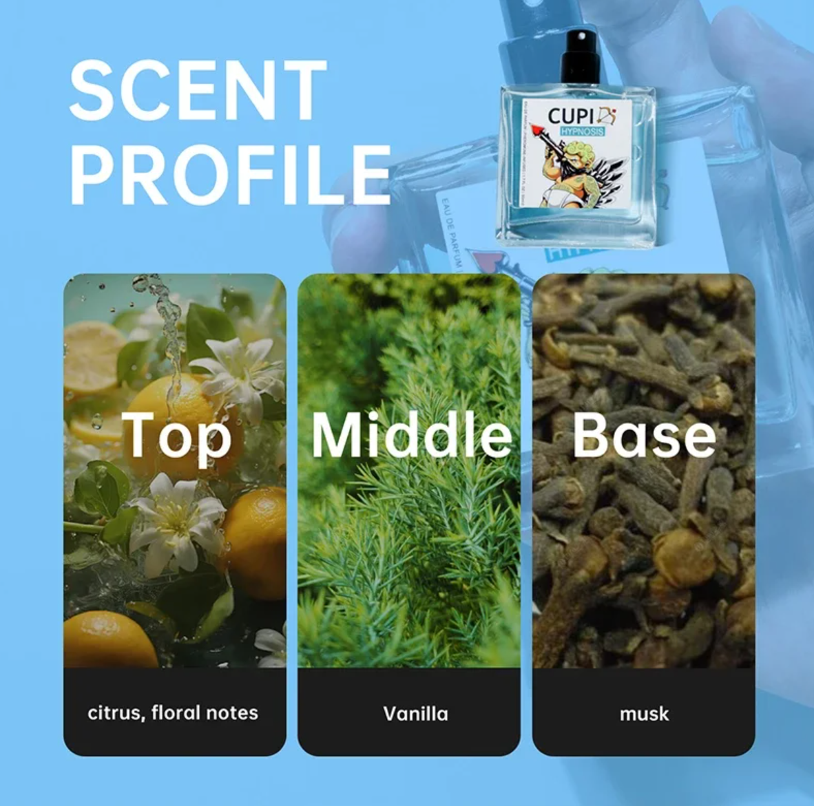 Parfum Feromoni Bărbați Cupid Hypnosis 2.0